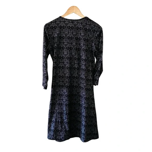 Prana Printed Twisted Front Dress Size Medium - Picture 2 of 7